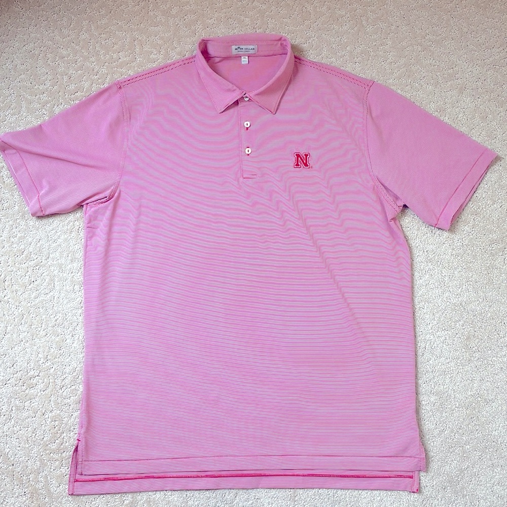 Peter Millar men’s XL red polo